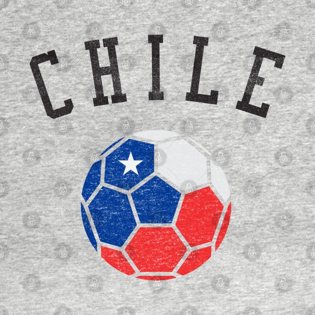 Chile Soccer Team Heritage Flag by ryanjaycruz